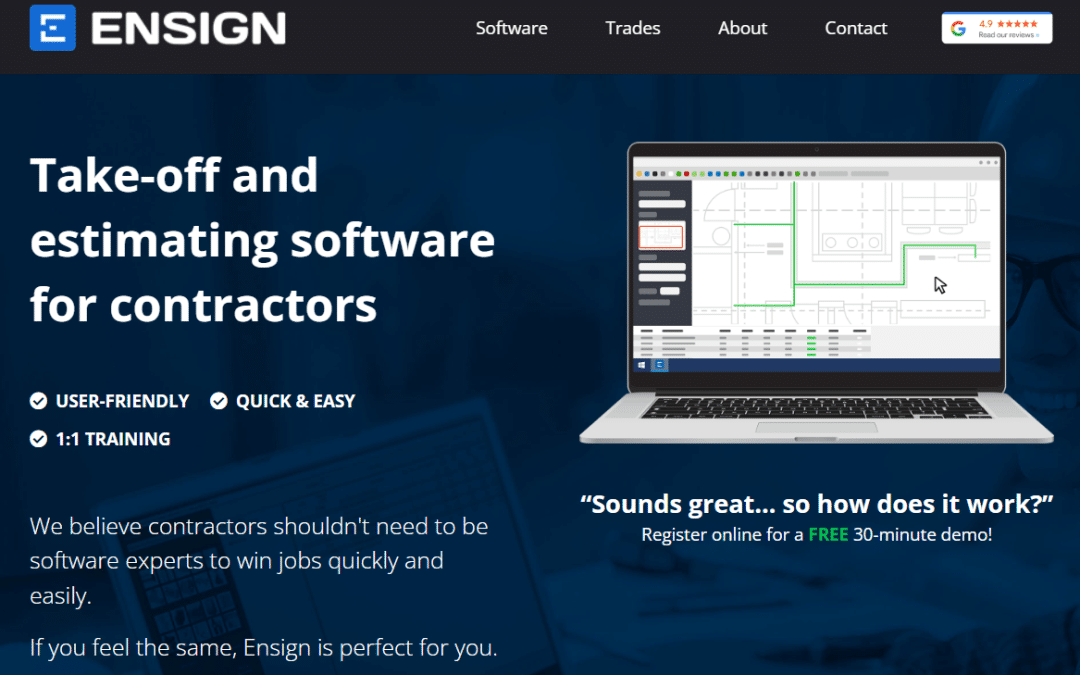 Acorn MPS implements Ensign estimating software