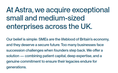 Help Astra Find Amazing Businesses